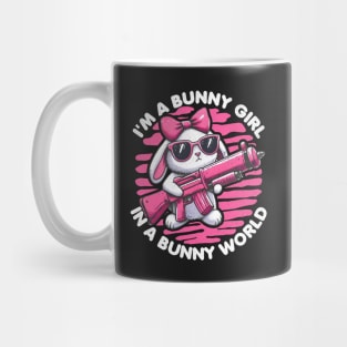 Bunny Girl In A Bunny World Mug